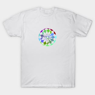 Colorful Abstract Circle T-Shirt